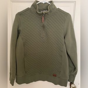 LL Bean Quilted Pullover